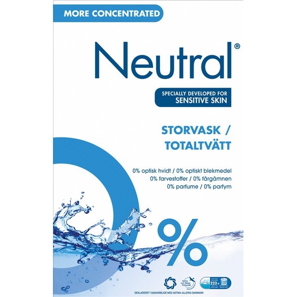 Neutral Total 8,92kg tvättmedel